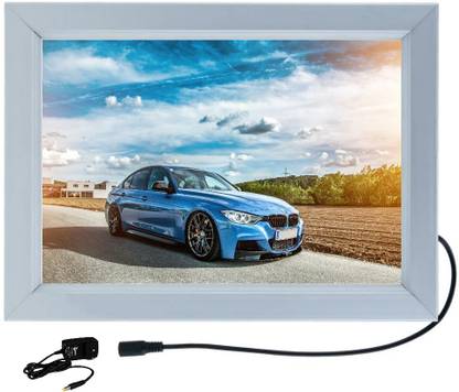 ANSHUL INTERNET BMW CAR SCENERY 18 inch ALUMINIUM LED FRAME