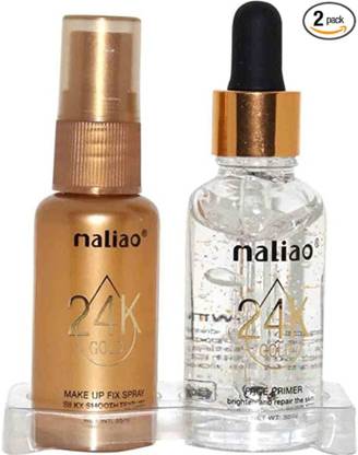 maliao 2 IN 1 24K Make Up Six Spray + Face  Primer  - 65 ml