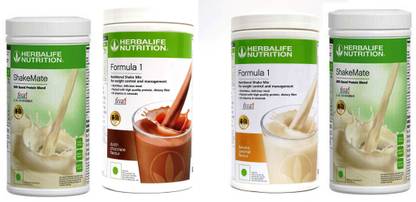 HERBALIFE FORMULA1 CHOCOLATE + BANANA & SHAKEMATE 2 PIECES Protein Shake