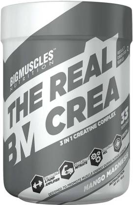 BIGMUSCLES NUTRITION The Real Crea 33 Servings Micronized 3 IN 1 Creatine Complex Creatine