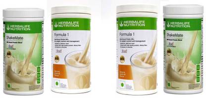 HERBALIFE FORMULA1 BANANA 2 PIECES & SHAKEMATE 2 PIECES Protein Shake