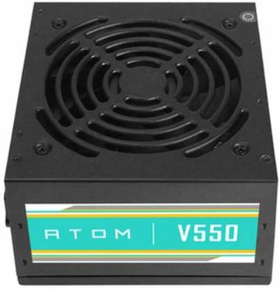 Intec ATOM V550 IN 550 Watts Computer PSU with 2 SATA Cables