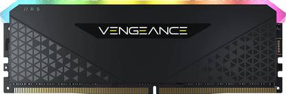 Corsair Vengeance RGB RS 8 GB 3200MHz C16 Memory (Black) DDR4 8 GB PC SDRAM (CMG8GX4M1E3200C16)