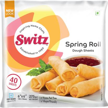 SWITZ Spring Roll Dough Sheets 275 g
