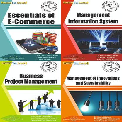 BBA- 6 Semester Combo Set (4 In 1) According To Savitribai Phule Pune University