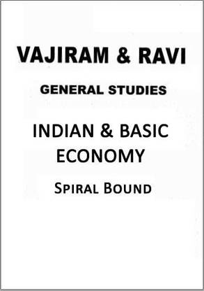 Vajiram And Ravi GS Paper 3 Indian And Basic Economy Notes For IAS Mains
