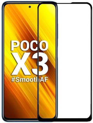vivek Edge To Edge Tempered Glass for Poco X3