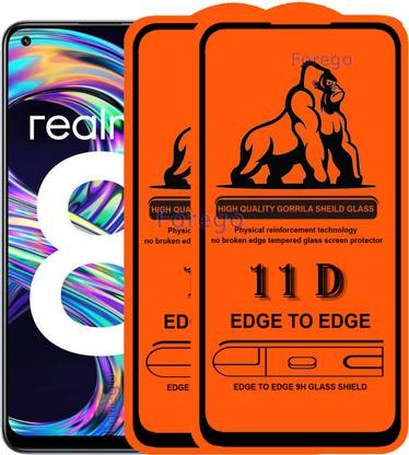 Forego Edge To Edge Tempered Glass for Realme 8