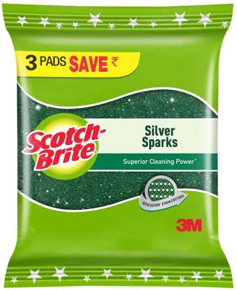 Scotch-Brite Silver Sparks Scrub Pad
