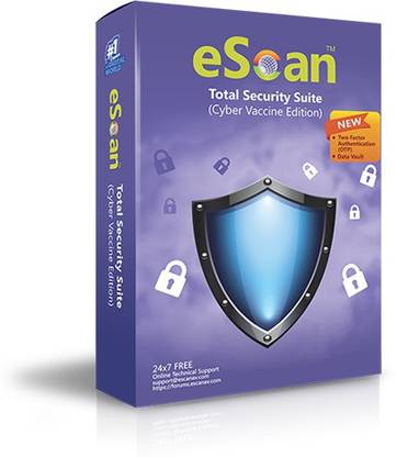 ESCAN Total Security Suite - v22 (Cyber Vaccine Edition) VER 22 Total Security