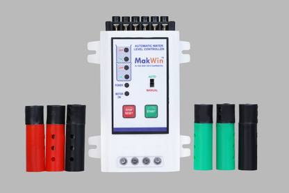 MakWin Fully Automatic Water Level Controller with 6 Sensors : LLC-2 Wired Sensor Security System