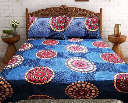 150 TC Microfiber Double Printed Bedsheet