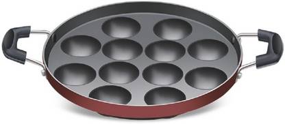 RBGIIT Non Stick Appam Patra with Lid and Side Handle RK-2 Paniarakkal with Lid 0.1 L capacity 23.5 cm diameter