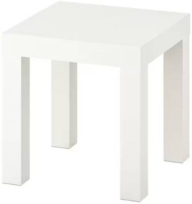 IKEA Side table, white, 35x35 cm (13 3/4x13 3/4 ") Engineered Wood Side Table