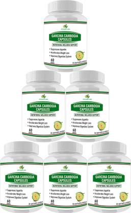 FITNESS LIFE Garcinia Cambodia Supplement for Weight Management 800 Mg Capsules