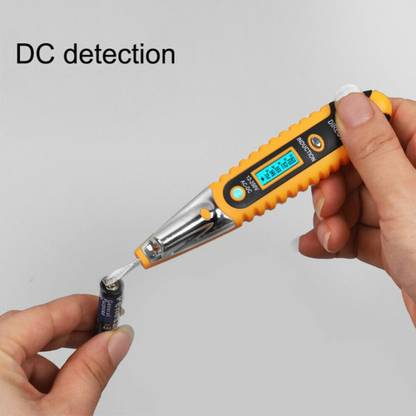 अपटोक Multifunction AC DC 12-250V Tester Electrical LCD Display Voltage Detector वोल्टेज टेस्टर
