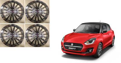 AUTO MART CAMRY CHROME Wheel Cover For Maruti Swift