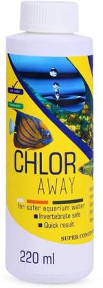 AQUATIC REMEDIES Cholr Away Aquarium Water Conditioner 220ml Aquatic Plant Fertilizer