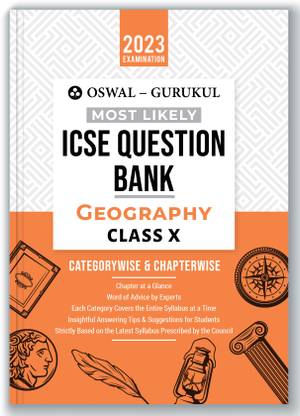 Oswalgurukul Geography Most Likely Question Bank  - Categorywise & Chapterwise Topics, Latest Syllabus Pattern and Solved Papers