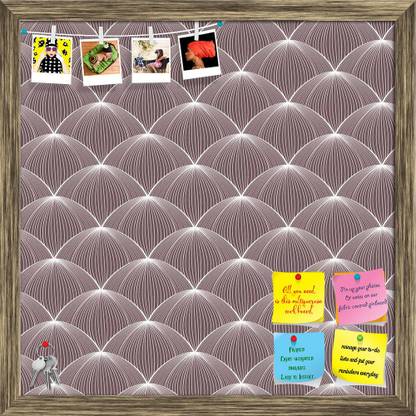 Artzfolio Stylized Balls Notice Pin Board Soft Board with Push Pins Cork Bulletin Board