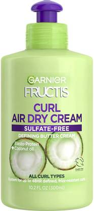 GARNIER Hair Care Fructis Curl Nourish Shampoo and Butter Cream Leave In Conditioner