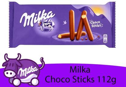 Mondelez International Milka Choco Sticks With Alpine Milk Chocolate (IMPORTED) Fig Roll Biscuit