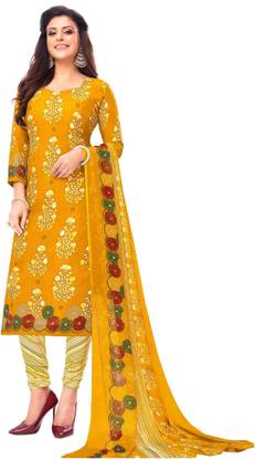 Crepe Salwar Suit Material