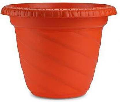 Homix Zenith Flower Pot for Garden, Office Plant Pot,(11 Inch)(Pack of 2)(Muliticolor) Plant Container Set