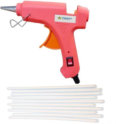Flipkart SmartBuy 20W 20 WATT (ON OFF SWITCH & INDICATOR) HOT MELT GUN WITH FREE 10 GLUE STICKS Standard Temperature Corded Glue Gun