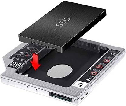 TERABYTE 9.5 MM CADDY 2.5'' HDD Internal SATA Second CD/DVD-ROM to Expanded Data Storage 2.5 inch 9.5MM Internal Hard Drive Enclosure/HDD CADDY
