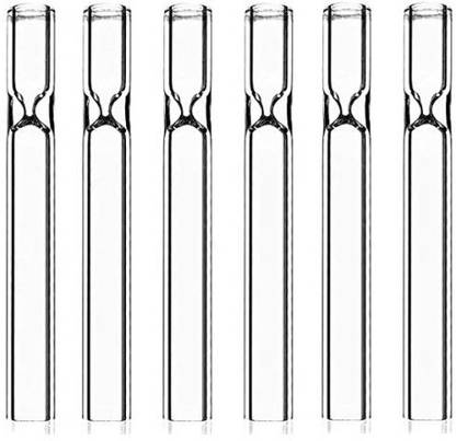 Hooker Fookers 4 inch Glass Cigarette Holder Pipe Glass Outside Fitting Hookah Mouth Tip