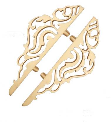 krishu Double Door Handle/Glass Door Handle Brass Door Handle