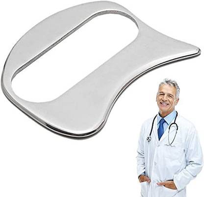 prime health Stainless Steel Guasha Scraping Massage Tool for Soft Tissue, Physical Therapy Stuff Used for Back, Legs, Arms, Neck, Massager
