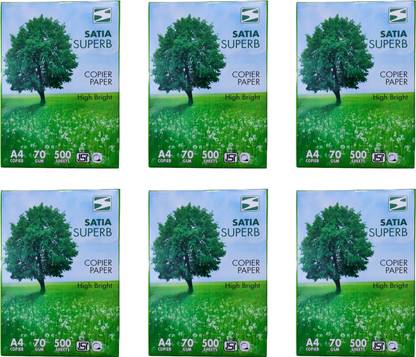 Satia printer A4 UNRULED A4 70 gsm Copy Paper