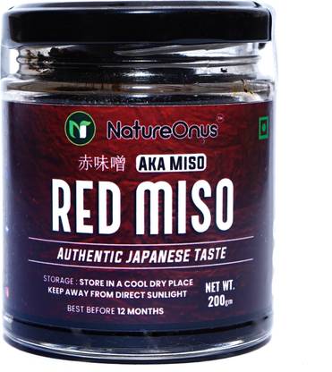 NatureOnus Red Miso/ Aka Miso 200Gms [Authentic Japanese Taste]