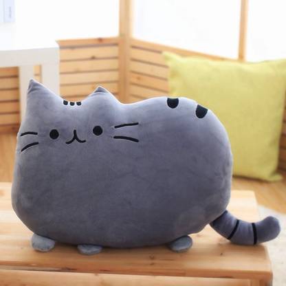 Avirons Cat Cushion | Home & Sofa Decorative Cat Pillow | Soft Cushion Pillow  - 12 inch