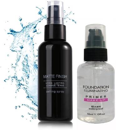 tanvi27 BEST MAKEUP BASE GEL PRIMER WITH MAKEUP SETTING SPRAY FIXER COMBO Primer  - 150 ml