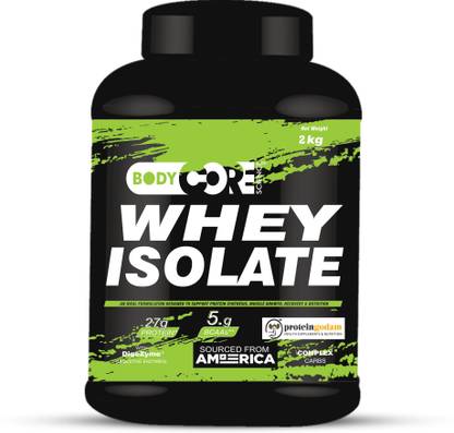 BCS Whey Isolate Green-2Kg(Vanilla) Whey Protein