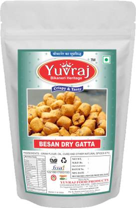 Yuvraj Food Product Dry Gatte famous marwari Dry Gatte ki sabji 250 gm pack 250 g