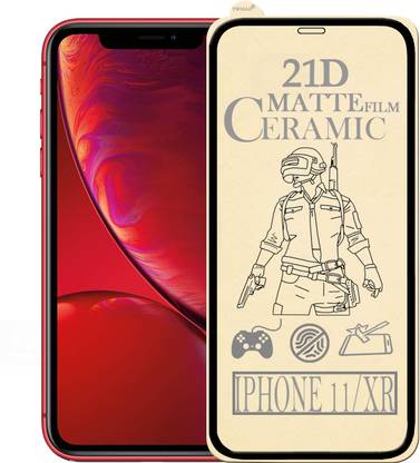 TWIGLO Edge To Edge Tempered Glass for Apple iPhone XR