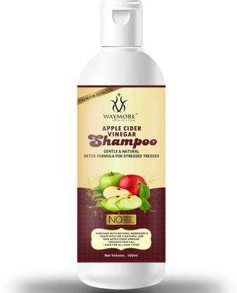 WAYMORE Apple Cider Vinegar Shampoo 100ml - Skin Whitening, Pigmentation,, Acne Scars