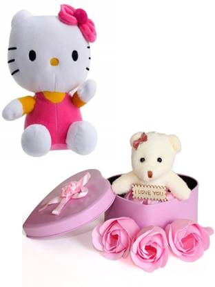 Artificial Flower Gift Set