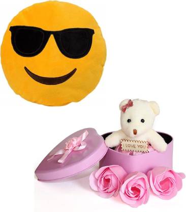 Artificial Flower Gift Set