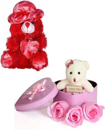 Artificial Flower Gift Set