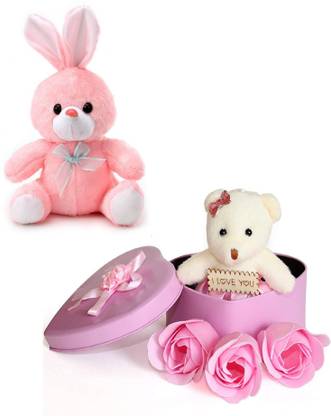 Artificial Flower Gift Set
