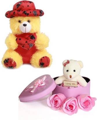 Artificial Flower Gift Set