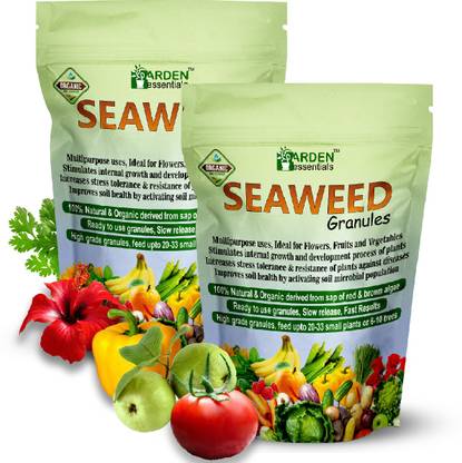 Garden Essentials Seaweed Fertilizer for Plants - Seaweed Granules - Organic Fertilizer