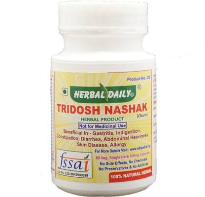 Herbal Daily nashak (Churn) 60 Veg. herb 500mg Capsules