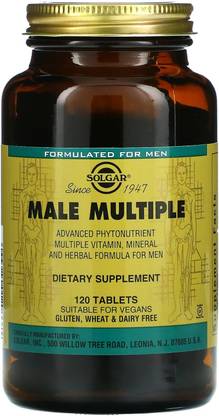 Solgar Male Multiple 120 Tablet