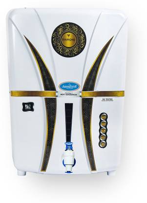 Royal Aquafresh WHITE DIMOND 6 L RO + UV + UF + Copper + TDS Control Water Purifier